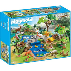 Playmobil 4095 80 Dzīvnieki uz ezera, krāsains