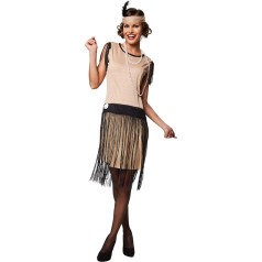 TecTake dressforfun women's costume swing, beautiful dress in the 20s style, including headband.