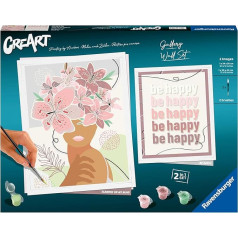 Ravensburger CreArt - Paint by Numbers 23849 - Ekskluzīvs Amazon galerijas sienas komplekts - no 12 gadiem