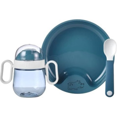 Mepal Mio 3-Piece Baby Crockery Set Deep Blue MEPAL