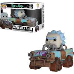 Funko Rick Sanchez & Morty Pop! Ride Vinyl Figure Mad Max Rick Sanchez - Rick and Morty - Vinila kolekcijas figūriņa - Dāvanu ideja - Rotaļlietas bērniem un pieaugušajiem