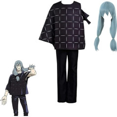 Yanny Jujutsu Kaisen Mahito Cosplay kostīms Unisex Anime Cosplay kleita Uniformas tērps Halloween karnevāla pusei