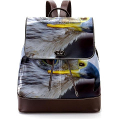 Bird Hawk Personalizētas skolas somas Grāmatu somas pusaudžiem, daudzkrāsainas, 27 x 12,3 x 32 cm, mugursomas mugursomas, daudzkrāsains