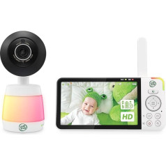 LeapFrog LF3915HD Viedā WiFi videonovērošana ar kameru un audioiekārtu, tālvadības kamera, panorāmas un slīpēšanas tālummaiņa, 5