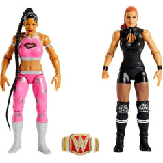 Mattel WWE WWE Becky Lynch vs Bianca Belair Championship Showdown Action Figure 2 Pack with RAW Women's Championship 6