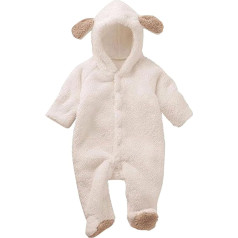 Baby Boys Personalised Gifts Baby Gift Birth Toddler Baby Bear with Hood Romper Winter Coral Fleece Pyjamas Autumn Winter Newborn Hayi Plush Warm Baby Clothing