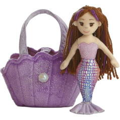 Aurora World Sea Sparkle 33039 Gliemežvāku maisiņš 20,5 cm Lavender