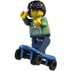 LEGO Mini figūriņas 1. sērijas skeitera minifigūriņa [brīvi]