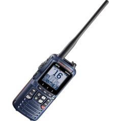 Standard Horizon VHF-HH, 6 W, ar GPS un FM RCVR, zils