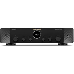 Marantz Stereo 70s Stereo ierīce ar HDMI pārslēgšanu, straumēšanu, izmantojot iebūvēto HEOS, Phono ieeju un FM/DAB+ radio - melna