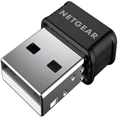 Netgear A6150 USB WLAN Stick AC1200 Nano (Dual Band 5 GHz + 2,4 GHz, 802.11ac, USB WLAN adapteris līdz 1200 Mb/s, Beamforming+ un MU-MIMO)