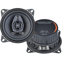 Ground Zero GZIF 4.0-10 cm divvirzienu skaļrunis ar 100 W (RMS: 60 W)