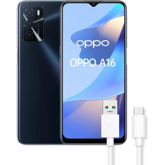 OPPO A16 3GB/32GB (Crystal Black) Dual SIM CPH2269