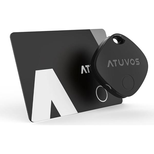 ATUVOS Tracker Bluetooth priekšmetu meklētājs 2 Pack (1 Slim Card + 1 SmartTag)