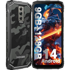 DOOGEE SCYBER Mobilais tālrunis, Android viedtālrunis bez līguma, astoņkodolu, 4G Dual SIM SIM bez SIM kartes