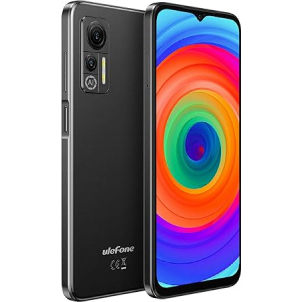 Ulefone Android 12 4G viedtālrunis bez līguma Note 14, 3 karšu slots, Helio A22 Quad Core 3GB + 16GB, Dual SIM mobilais tālrunis, 6,52