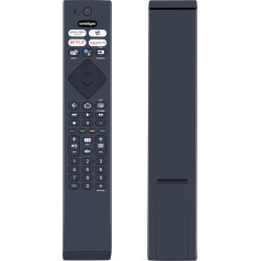 Tālvadības pults ar balss nomaiņu 398GM10BEPHN0041SY priekš Philips TV 43PUS8507/12 50PUS8507/12 58PUS8507/12 65PUS8507/12 43PUS8506/12 50PUS8506/12 50PUS8506/12 55PUS85 06/12 65PUS8506/12 priekš Philips