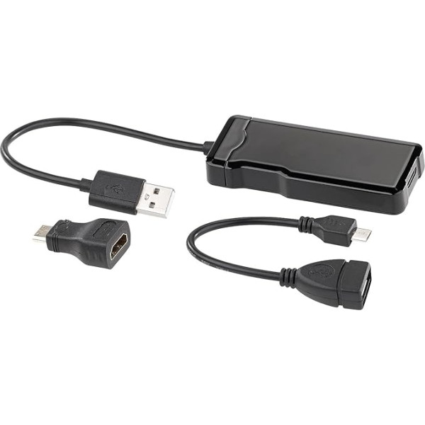 auvisio HDMI video Grabber: USB HDMI video Grabber līdz Full HD (1080p) video ar OTG adapteri (HDMI uz USB Grabber, HD video Grabber, VHS video ierakstītājs)