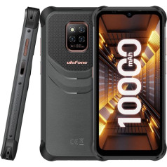 Ulefone Power Armor 14 Pro (8GB RAM) Āra viedtālrunis bez līguma Android 12.10000 mAh akumulators, IP68 mobilais tālrunis Helio G85 128GB ROM, 6,52 collu 20MP + 16MP kamera (fotografēšana zem ūdens), NFC