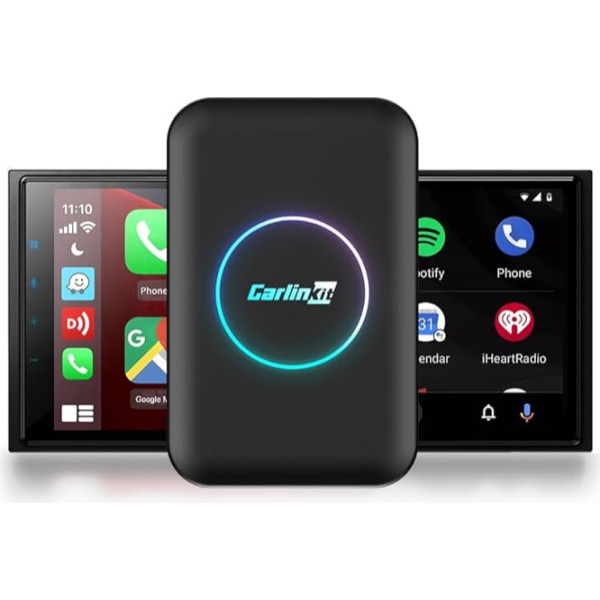 CarlinKit AIBOX-Lite TBox adapteris, atbalsta RAM2G + ROM32G Android sistēmu/Wireless CarPlay/Wireless Android Car/Netflix/YouTube u.c. automašīnai ar vadu CarPlay/Android Car