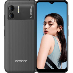 DOOGEE X98 viedtālrunis (2023), 8GB RAM + 16GB ROM 6,52 collu HD displejs Android 12 mobilais tālrunis, 4200 mAh viedtālruņa akumulators, 13 MP duālā kamera, 4G Dual SIM, GPS/OTG/Face ID