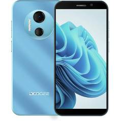 DOOGEE X97 Pro Mobilais tālrunis bez līguma Android 12 4GB + 64GB Helio G25 Octa-Core viedtālrunis Lēts 6.0 collu HD 12MP + 5MP kamera, 4200mAh akumulators ar C tipa, 4G Dual SIM Mobilais telefons Face ID/NFC