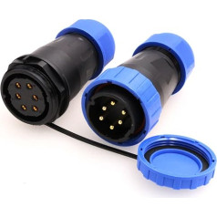 Eonvic TY28 Docking Aviation Plug Quick Disconect Ūdensizturīgs paneļa stieples savienotājs 4pin 5pin 6pin 7pin 9pin Male Plug un Femae Socket (6Pin)