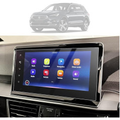 LUWU Seat Tarraco 2021+/ Seat ibiza/Seat Arona 2022 2023 2024 Autonavigācijas aizsargplēve PET ekrāna aizsargplēve 4H Screen Protector 9,2 collu GPS caurspīdīga ekrāna aizsargplēve Aksesuāri