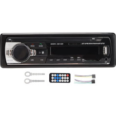 Vikye Auto radio, LED displejs, auto radio atskaņotājs, dubults savienojums, AI balss vadība, USB 2.0, auto MP3 atskaņotājs, atbalsta MP3/WMA/WAV