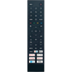 ALLIMITY ERF3C80 balss tālvadības pults Hisense TV 43E78HQ 50E78HQ 55E78HQ 50A77GQTUK 55A77GQTUK 55A77GQTUK 65A77GQTUK 75A77GQTUK 65A60GEVS 43A53FEVS (0000) 88) 50A753FEVS(0008) 43A56FEVS(0008)