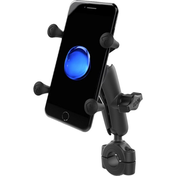 RAM MOUNTS Torque Kompletthalterung für Smartphones, 1 Zoll B-Kugel, X-Grip - RAM-B-408-75-1-UN7U