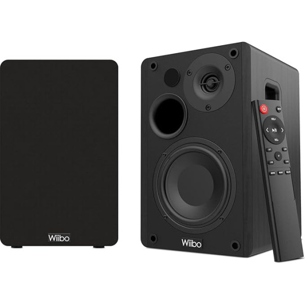 Wiibo Oxy 400BT Altavoces Bluetooth 4 pulgadi 2 viras