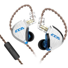 CCA C12 C12 5BA 1DD Stereo bass austiņas In-Ear austiņas ar kabeli Trokšņus slāpējošas sporta austiņas austiņas Mūziķi Audiofili Dziedātāji DJ