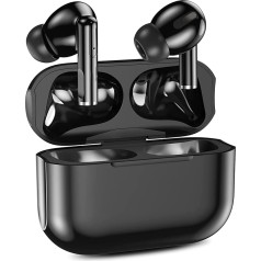 Bluetooth austiņas In-Ear austiņas, bezvadu austiņas ar skaidru mikrofonu, Bluetooth 5.0 austiņas, IPX6 ūdensnecaurlaidīgas, skārienvadība, trokšņu slāpēšana, 30 stundu atskaņošanas laiks, Android/Samsung/iPhone ierīcēm