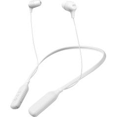 JVC Marshmallow kabelloser Bluetooth-Kopfhörer mit Nackenbügel - Weiß