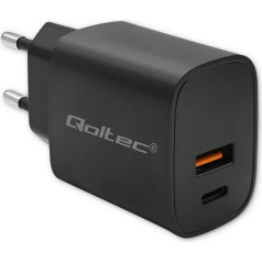 Lādētājs gan power pro | 1xusb-c | 1xusb | 30w | 5-20v | 1,5-3a | melns