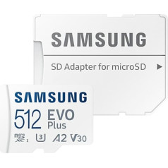 Atmiņas karte microsd mb-mc512sa eu evo plus 512gb + adapteris