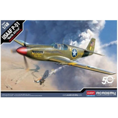 Plastmasas modelis usaaf p-51 north africa