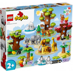 duplo klucīši 10975 pasaules savvaļas dzīvnieki