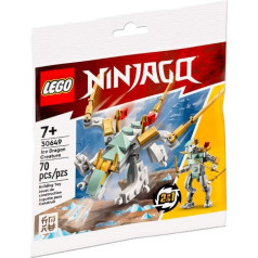 Ninjago klucīši 30649 ledus pūķis