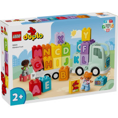 duplo klucīši 10421 kravas automašīna ar alfabētu