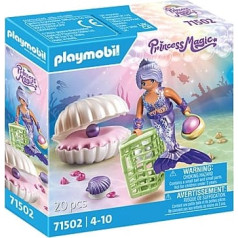 Princess magic 71502 nāras figūriņu komplekts ar pērļu gliemežnīcu