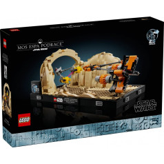 Star Wars bricks 75380 diorāma: sacīkšu sacīkšu mos espa