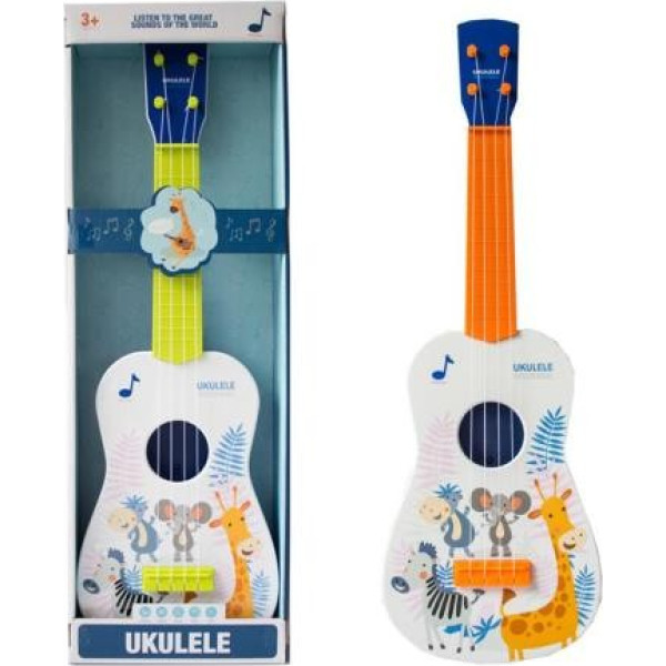 Oranžā ukuleles ģitāra