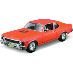 Saliktais modelis chevrolet nova ss 1970 1/24 montāžai