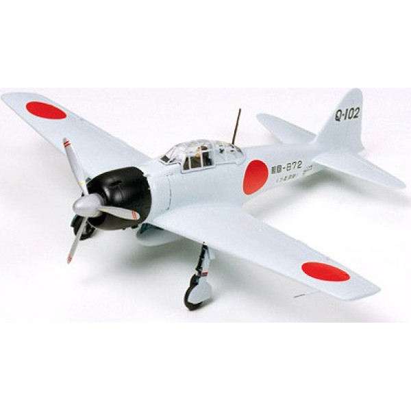 Plastmasas modelis mitsubishi a6m3 zero fighter