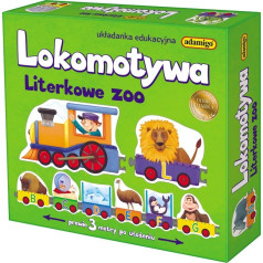 Lokomotīve - burtu zoodārzs