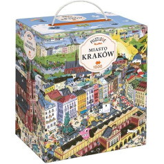 Puzzle puzzlove city krakow 1000 elementi