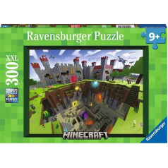 Puzzle 300 gabaliņi xxl minecraft