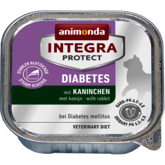 integra protect diabetes rabbit - drėgnas kačių maistas - 100g